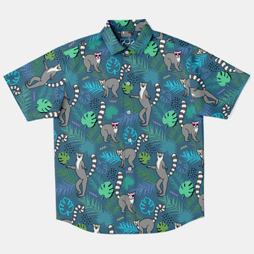 Lemur Party Hawaiian Shirt